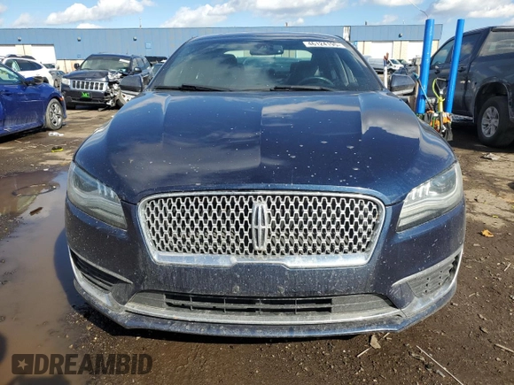 2017 Lincoln MKZ Hybrid Select with VIN 3LN6L5LUXHR624876, listed as a Copart auction lot 46124195 with 108,499 mi miles and Clean title. Bid and sale history available at DreamBid. Image 5.