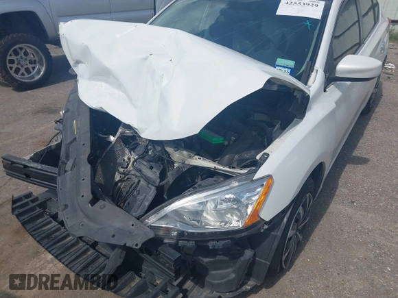 2014 Nissan Sentra SV with VIN 3N1AB7AP6EY327795, listed as a IAAI auction lot 42553929 with 126,138 mi miles and . Bid and sale history available at DreamBid. Image 6.