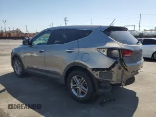 2018 Hyundai Santa Fe 2.4L with VIN 5NMZT3LB2JH076298, listed as a Copart auction lot 63461435 with 79,881 mi miles and Salvage title. Bid and sale history available at DreamBid. Image 2.