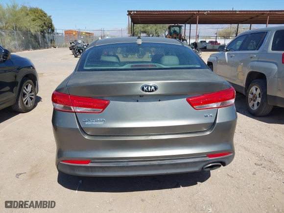 2016 Kia Optima EX with VIN 5XXGU4L35GG076578, listed as a IAAI auction lot 41770838 with 75,918 mi miles. Bid and sale history available at carsss.com. Image 16.