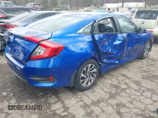 2016 Honda Civic Sedan EX with VIN 19XFC2F87GE076648, listed as a IAAI auction lot 41797654 with 111,132 mi miles. Bid and sale history available at carsss.com. Image 4.