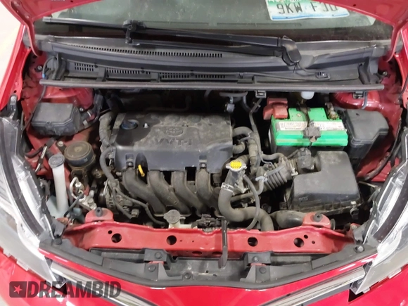 2015 Toyota Yaris L with VIN VNKKTUD30FA034347, listed as a IAAI auction lot 41968602 with 104,197 mi miles and . Bid and sale history available at DreamBid. Image 10.
