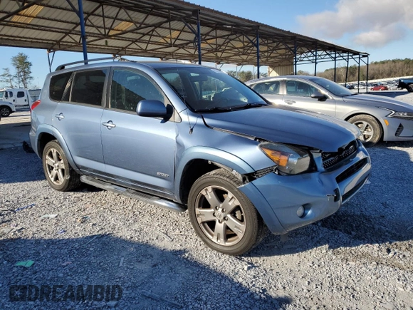 2008 Toyota RAV4 Sport with VIN JTMZK32VX85017589, listed as a Copart auction lot 45153035 with 250,743 mi miles and Salvage title. Bid and sale history available at DreamBid. Image 4.