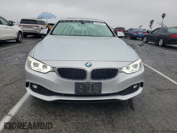 2015 BMW 4 Series 428i with VIN WBA3N7C55FK225457, listed as a Copart auction lot 43988995 with 75,879 mi miles and Salvage Title. Bid and sale history available at DreamBid. Image 5.
