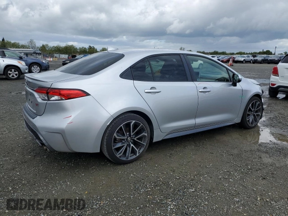 2020 Toyota Corolla SE with VIN JTDS4RCE4LJ006603, listed as a Copart auction lot 50225155 with 63,614 mi miles and Salvage Title. Bid and sale history available at DreamBid. Image 3.