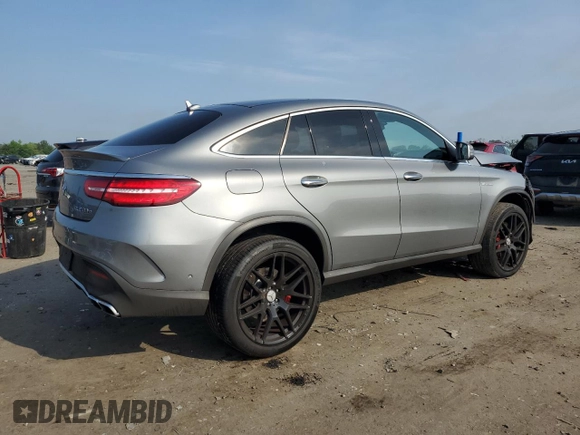 2016 Mercedes-Benz GLE 63 S AMG z VIN 4JGED7FBXGA012667, wystawiony jako Copart lot #57424895 z przebiegiem 94 245 mil mil oraz Szkoda całkowita • Salvage title. Historia ofert i sprzedaży dostępna na DreamBid. Obrazek 3.