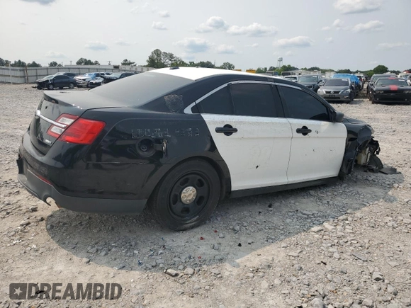 2014 Ford Police Interceptor with VIN 1FAHP2MK0EG131679, listed as a Copart auction lot 53848965 with 163,894 mi miles and Salvage title. Bid and sale history available at DreamBid. Image 3.