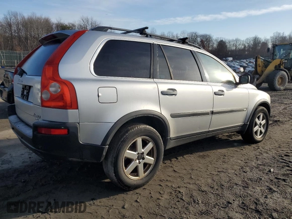 2004 Volvo XC90 with VIN YV1CZ59H841126061, listed as a Copart auction lot 85417614 with 179,977 mi miles and Salvage Title. Bid and sale history available at carsss.com. Image 3.