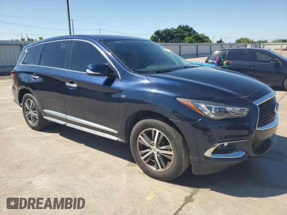 2018 Infiniti QX60 with VIN 5N1DL0MM7JC506698, listed as a Copart auction lot 54018625 with 155,484 mi miles and Clean Title. Bid and sale history available at carsss.com. Image 4.