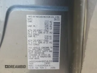 2024 Nissan Frontier SV z VIN 1N6ED1FKXRN605620, wystawiony jako Copart lot #59854695 z przebiegiem 8828 mil mil oraz Szkody całkowita. Historia ofert i sprzedaży dostępna na DreamBid. Obrazek 12.