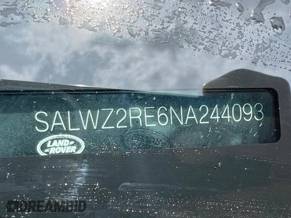 2022 Land Rover Range Rover Sport SVR z VIN SALWZ2RE6NA244093, wystawiony jako Copart lot #59608885 z przebiegiem 9 485 mil mil oraz Szkoda całkowita • Salvage title. Historia ofert i sprzedaży dostępna na DreamBid. Obrazek 10.
