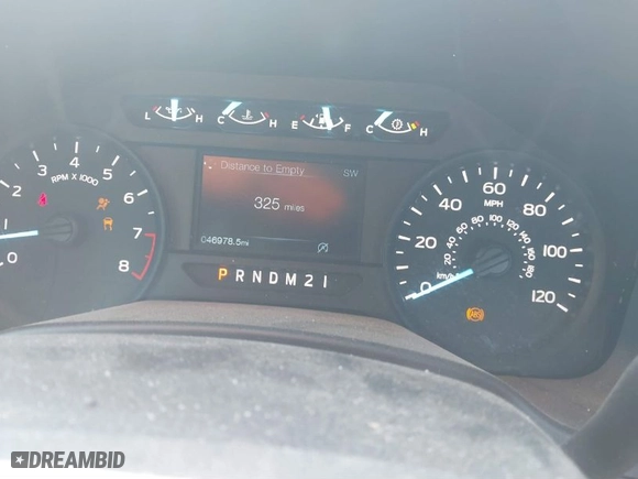 2019 Ford F-150 XL with VIN 1FTMF1CB1KKD81741, listed as a IAAI auction lot 41783806 with 46,978 mi miles. Bid and sale history available at carsss.com. Image 7.