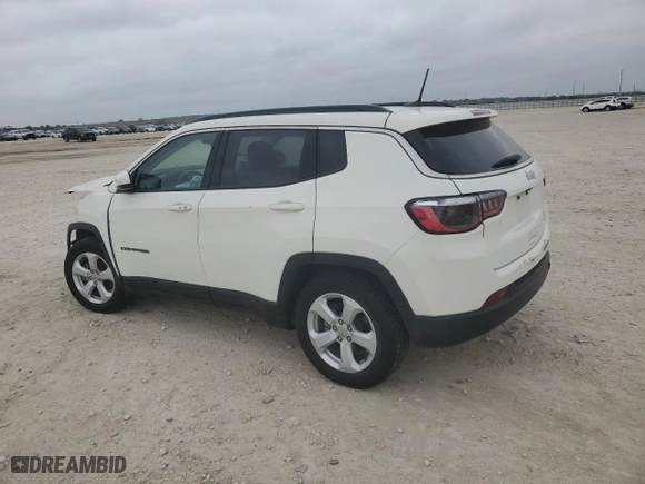 2021 Jeep Compass Latitude with VIN 3C4NJCBB7MT604642, listed as a Copart auction lot 44429255 with 57,403 mi miles and Clean Title. Bid and sale history available at carsss.com. Image 2.