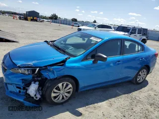 2022 Subaru Impreza z VIN 4S3GKAB61N3602749, wystawiony jako Copart lot #51094645 z przebiegiem 5 489 mil mil oraz Szkoda całkowita • Salvage title. Historia ofert i sprzedaży dostępna na DreamBid. Obrazek 1.