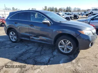2015 Acura RDX Tech Pkg with VIN 5J8TB4H56FL006697, listed as a Copart auction lot 43624794 with 118,445 mi miles. Bid and sale history available at carsss.com. Image 4.
