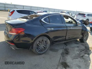 2019 Genesis G70 2.0T Advanced with VIN KMTG34LA8KU026246, listed as a Copart auction lot 80535734 with 51,748 mi miles and Salvage Title. Bid and sale history available at carsss.com. Image 3.