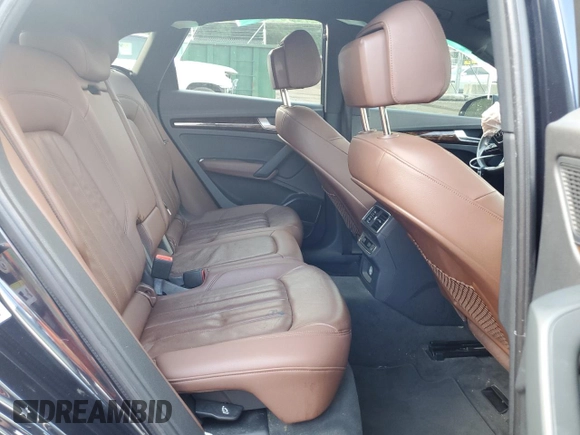2018 Audi Q5 Premium Plus with VIN WA1BNAFY1J2086688, listed as a Copart auction lot 57216115 with 88,133 mi miles and Salvage title. Bid and sale history available at DreamBid. Image 11.