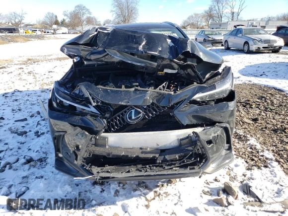 2022 Lexus NX with VIN JTJGGCEZ3N2005494, listed as a Copart auction lot 41362565 with 0 mi miles and Salvage Title. Bid and sale history available at carsss.com. Image 5.
