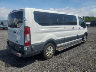 2018 Ford Transit Passenger XL z VIN 1FBZX2ZM8JKB02466, wystawiony jako Copart lot #55098365 z przebiegiem 166 367 mil mil oraz Szkoda całkowita • Salvage title. Historia ofert i sprzedaży dostępna na DreamBid. Obrazek 3.