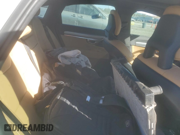 2017 Volvo S90 Momentum with VIN YV1A22MK5H1005636, listed as a Copart auction lot 75541594 with 100,405 mi miles and Salvage Title. Bid and sale history available at DreamBid. Image 11.