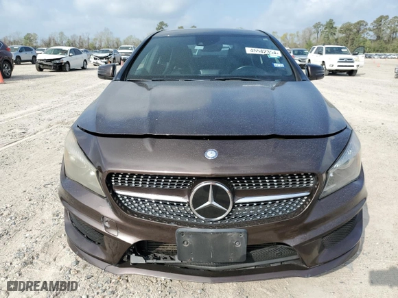 2014 Mercedes-Benz CLA-Class CLA 250 with VIN WDDSJ4EB2EN127906, listed as a Copart auction lot 45542354 with 85,151 mi miles and Salvage Title. Bid and sale history available at carsss.com. Image 5.