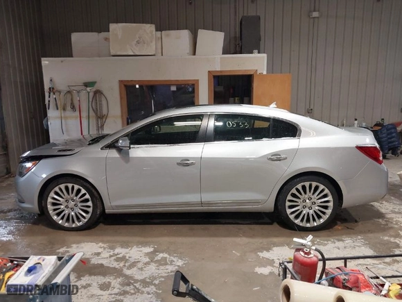 2014 Buick LaCrosse Premium II with VIN 1G4GF5G36EF301852, listed as a IAAI auction lot 41920533 with 76,981 mi miles. Bid and sale history available at carsss.com. Image 15.