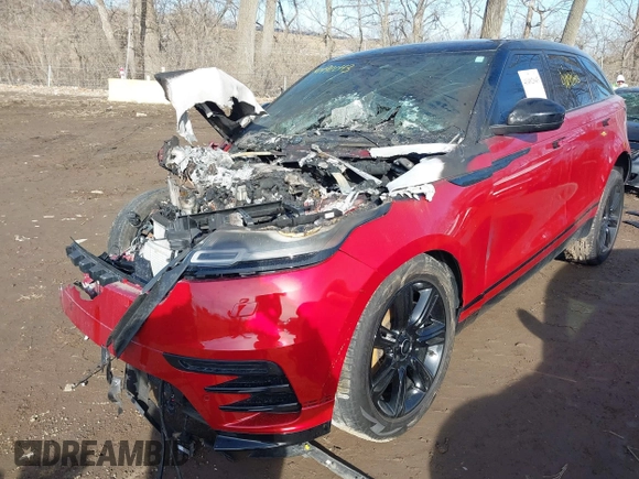 2022 Land Rover Range Rover Velar R-Dynamic S with VIN SALYT2EX1NA343938, listed as a IAAI auction lot 41492043 with 17,500 mi miles and . Bid and sale history available at DreamBid. Image 6.