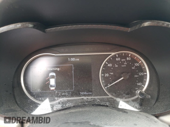 2021 Nissan Versa SV with VIN 3N1CN8EV1ML913900, listed as a Copart auction lot 54610095 with 7,698 mi miles and Salvage title. Bid and sale history available at DreamBid. Image 9.