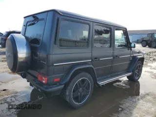 2015 Mercedes-Benz G-Class G 63 AMG with VIN WDCYC7DFXFX237297, listed as a Copart auction lot 46496835 with 114,346 mi miles and Clean Title. Bid and sale history available at carsss.com. Image 3.