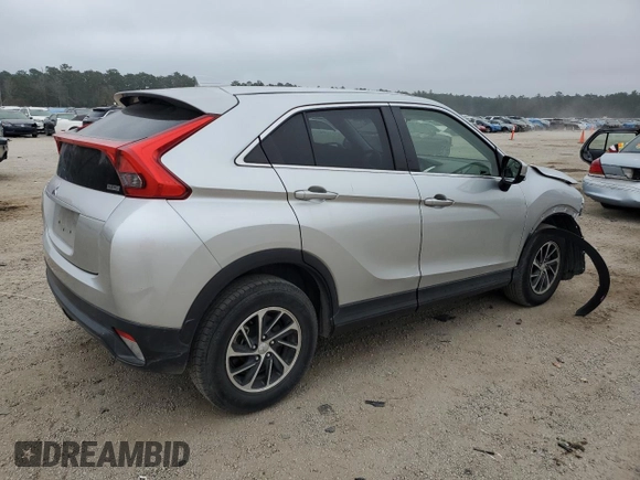 2020 Mitsubishi Eclipse Cross ES with VIN JA4AT3AA3LZ032911, listed as a Copart auction lot 85902814 with 91,170 mi miles and Salvage title. Bid and sale history available at DreamBid. Image 3.