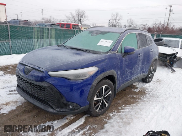 2024 Toyota Corolla Cross Hybrid S with VIN 7MUFBABG7RV021934, listed as a IAAI auction lot 41171470 with 5,000 mi miles and . Bid and sale history available at DreamBid. Image 18.