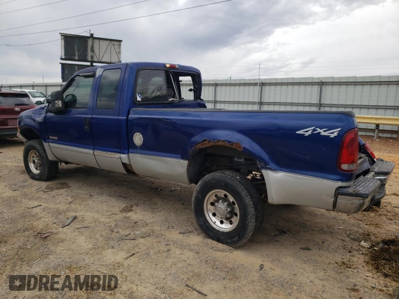 2003 Ford Super Duty F-250 XL with VIN 1FTNX21P03EC47776, listed as a Copart auction lot 46516615 with 0 mi miles and Salvage Title. Bid and sale history available at carsss.com. Image 2.