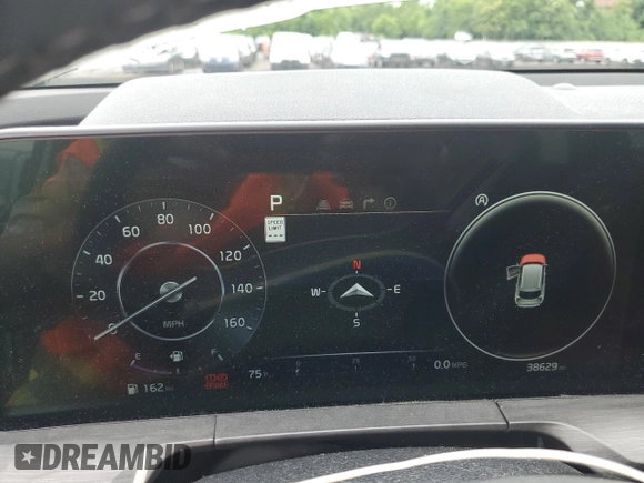 2023 Kia Telluride SX X-Pro с VIN 5XYP5DGC8PG329654, выставлен на аукционе Copart как лот 62067625 с пробегом 38 629 миль миль и Списание • Salvage title. История ставок и продаж доступна на DreamBid. Изображение 9.