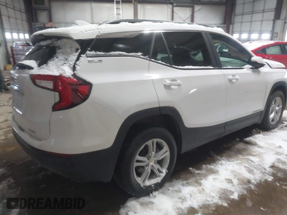 2023 GMC Terrain SLE with VIN 3GKALTEG5PL238074, listed as a IAAI auction lot 41592372 with 64,148 mi miles. Bid and sale history available at carsss.com. Image 4.