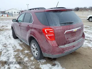 2016 Chevrolet Equinox LT with VIN 2GNALCEK4G6316453, listed as a IAAI auction lot 41602383 with 141,983 mi miles and . Bid and sale history available at carsss.com. Image 3.