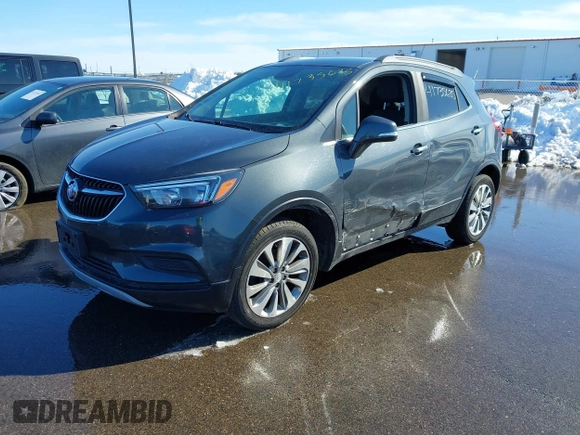 2017 Buick Encore Preferred with VIN KL4CJESB1HB204189, listed as a IAAI auction lot 41735635 with 82,911 mi miles and . Bid and sale history available at DreamBid. Image 2.