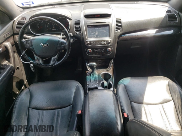2014 Kia Sorento SX Limited with VIN 5XYKW4A73EG462709, listed as a Copart auction lot 60546595 with 228,673 mi miles and Salvage title. Bid and sale history available at DreamBid. Image 8.