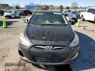 2012 Hyundai Accent GLS with VIN KMHCU4AE7CU159755, listed as a Copart auction lot 49950565 with 167,549 mi miles and Salvage Title. Bid and sale history available at carsss.com. Image 5.