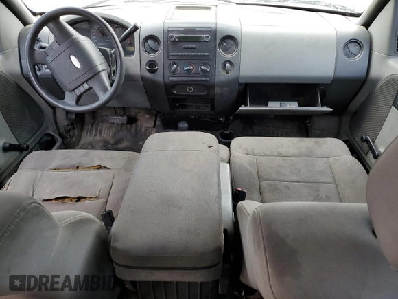 2005 Ford F-150 STX with VIN 1FTRX14W75FB43054, listed as a Copart auction lot 51432965 with 196,076 mi miles and Non Repairable. Bid and sale history available at carsss.com. Image 8.