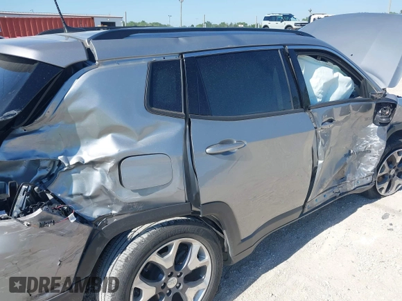 2020 Jeep Compass Limited with VIN 3C4NJCCB2LT179702, listed as a IAAI auction lot 39664511 with 85,090 mi miles and . Bid and sale history available at DreamBid. Image 6.