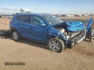 2020 Hyundai Tucson Value with VIN KM8J3CA44LU170420, listed as a Copart auction lot 53919065 with 49,500 mi miles and Salvage title. Bid and sale history available at DreamBid. Image 4.