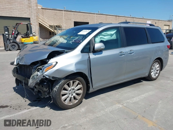 2015 Toyota Sienna XLE with VIN 5TDYK3DC5FS594514, listed as a IAAI auction lot 42183673 with 120,978 mi miles and . Bid and sale history available at DreamBid. Image 17.