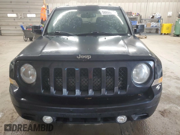 2015 Jeep Patriot Latitude with VIN 1C4NJRFB0FD125811, listed as a Copart auction lot 56658815 with 169,500 mi miles and Clean title. Bid and sale history available at DreamBid. Image 5.