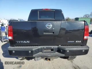 2012 Nissan Titan SV with VIN 1N6BA0EJ1CN301758, listed as a Copart auction lot 83424324 with 263,870 mi miles and Salvage Title. Bid and sale history available at carsss.com. Image 6.