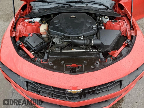 2020 Chevrolet Camaro 1LT with VIN 1G1FB1RS7L0124598, listed as a Copart auction lot 47083965 with 38,426 mi miles and Salvage Title. Bid and sale history available at DreamBid. Image 12.