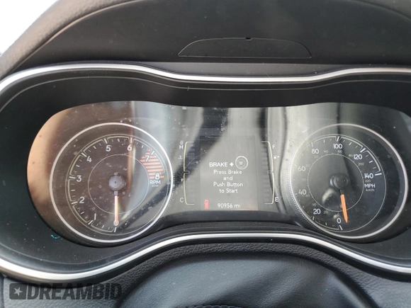 2020 Jeep Cherokee Lux with VIN 1C4PJLLXXLD510925, listed as a Copart auction lot 53616375 with 90,956 mi miles and Salvage title. Bid and sale history available at DreamBid. Image 9.