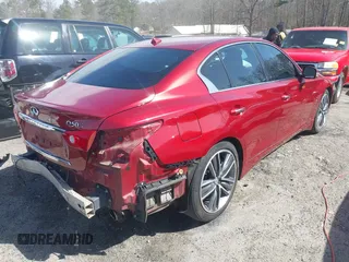 2015 Infiniti Q50 Premium with VIN JN1BV7AP8FM353900, listed as a IAAI auction lot 41748581 with 152,480 mi miles and . Bid and sale history available at DreamBid. Image 4.