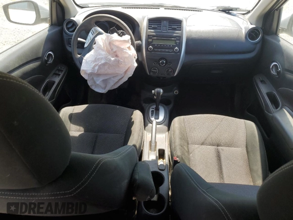2017 Nissan Versa SV with VIN 3N1CN7AP9HK442284, listed as a Copart auction lot 58241265 with 110,065 mi miles and Salvage title. Bid and sale history available at DreamBid. Image 8.