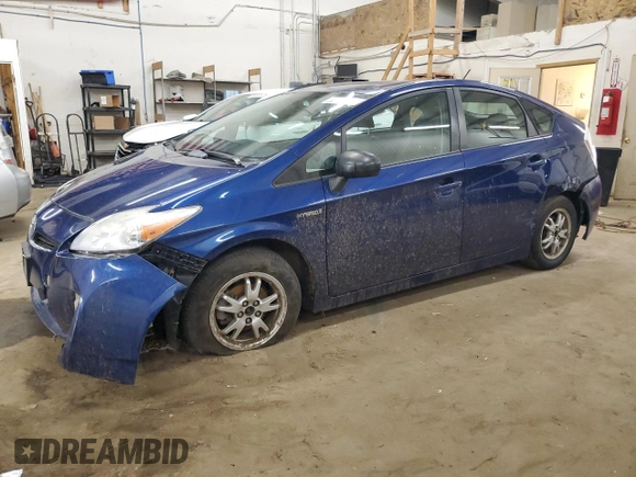 2010 Toyota Prius Four with VIN JTDKN3DU8A1084718, listed as a Copart auction lot 52408555 with 209,982 mi miles and Salvage Title. Bid and sale history available at DreamBid. Image 1.