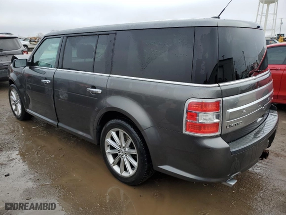 2017 Ford Flex Limited with VIN 2FMGK5D89HBA03930, listed as a Copart auction lot 40490264 with 62,088 mi miles and Salvage Title. Bid and sale history available at carsss.com. Image 2.
